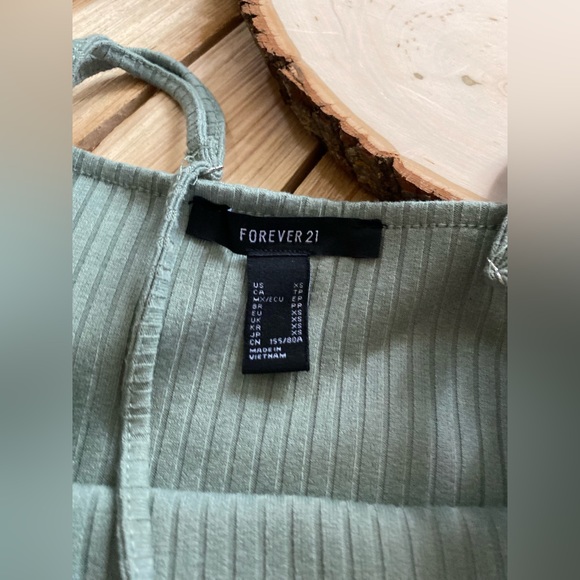 Forever 21 | Bodycon Seafoam Ribbed Dress - Picture 4 of 4